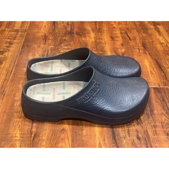 Birkenstock Polyurethane Clogs Slate Blue Gray EU 43 Size US 10 Removable Insole main image 7